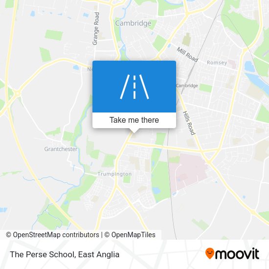 The Perse School map