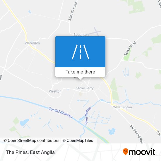 The Pines map