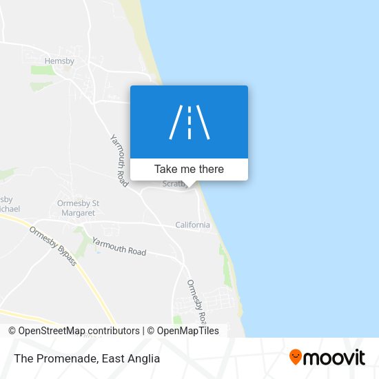 The Promenade map