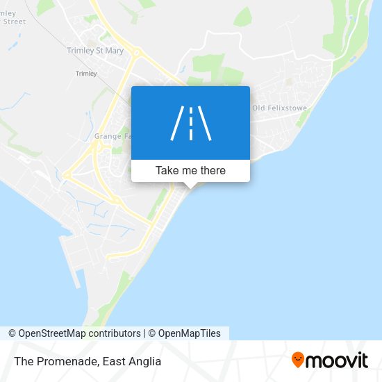 The Promenade map