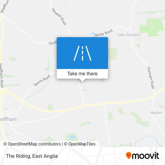 The Riding map