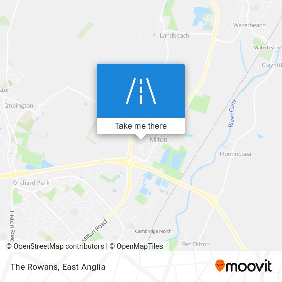 The Rowans map