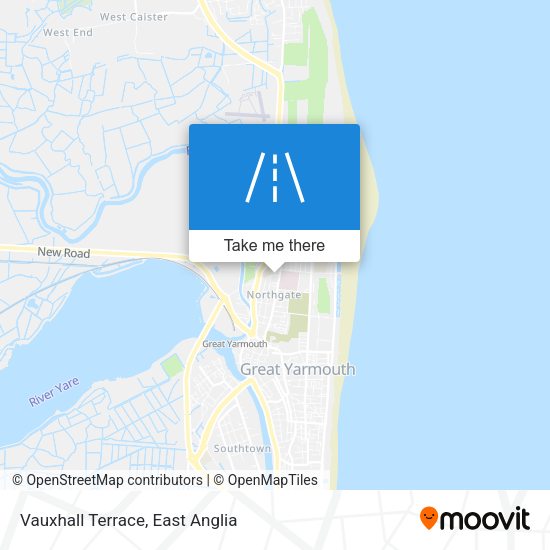 Vauxhall Terrace map