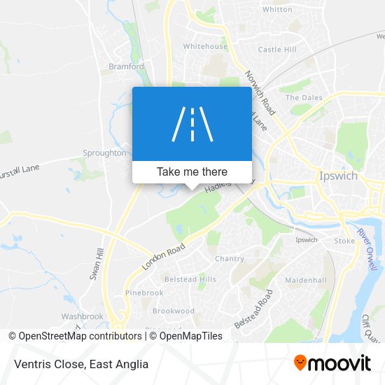 Ventris Close map