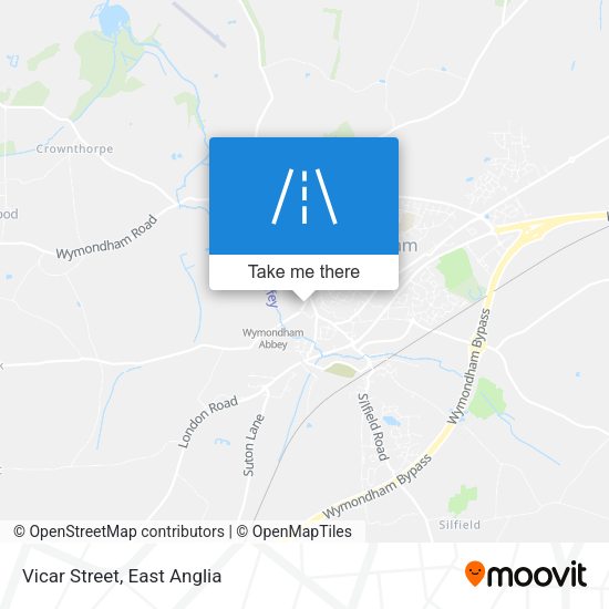 Vicar Street map