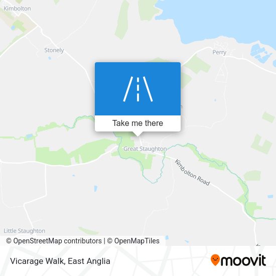 Vicarage Walk map