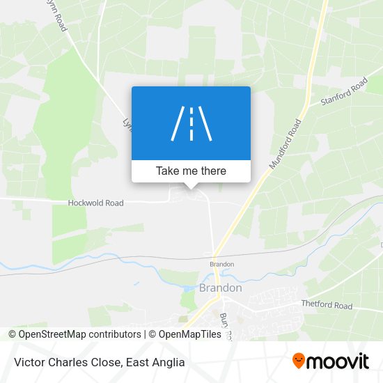 Victor Charles Close map