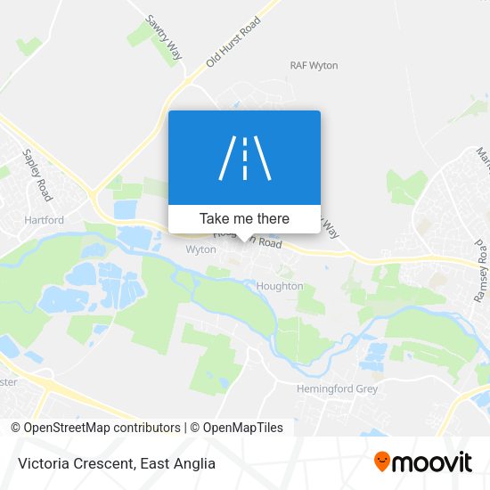 Victoria Crescent map