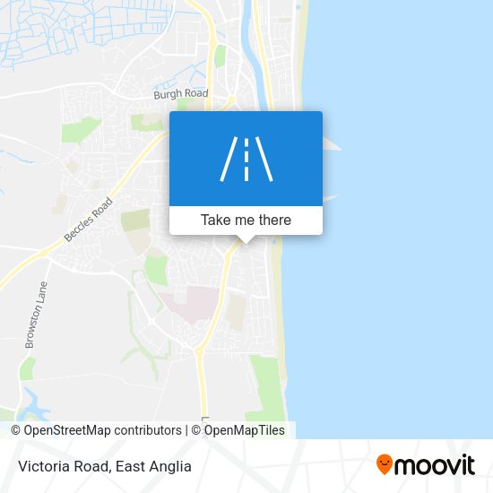 Victoria Road map