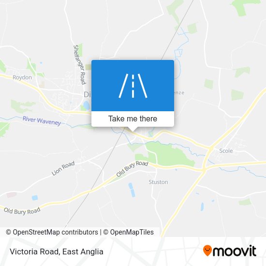 Victoria Road map
