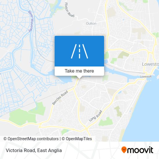 Victoria Road map
