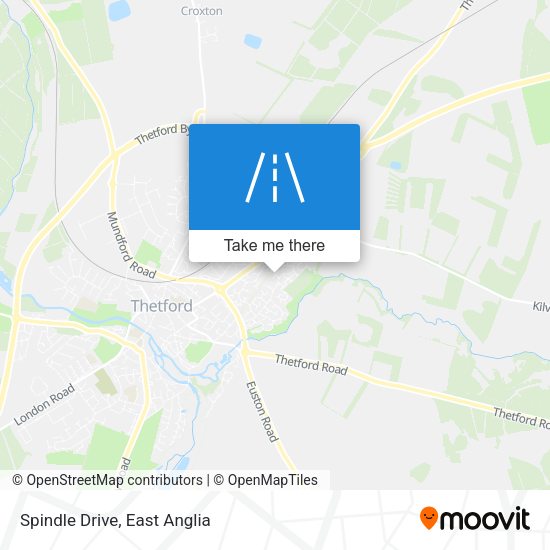 Spindle Drive map
