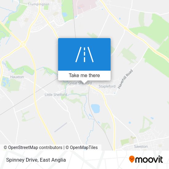 Spinney Drive map