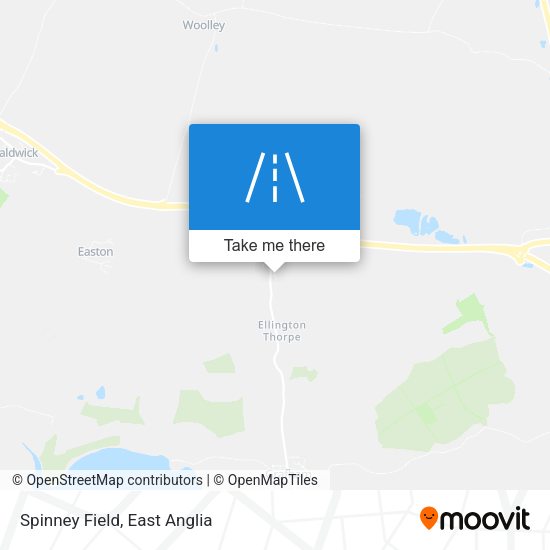 Spinney Field map