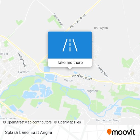 Splash Lane map