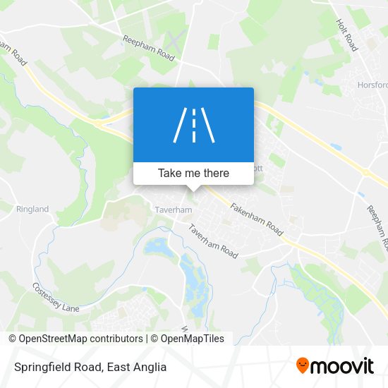 Springfield Road map