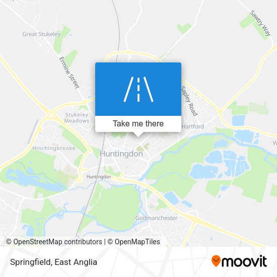 Springfield map