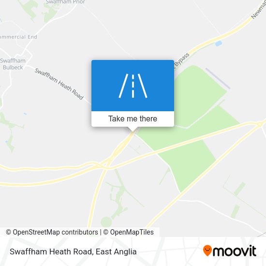 Swaffham Heath Road map