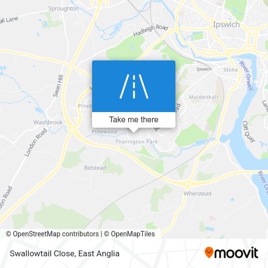 Swallowtail Close map