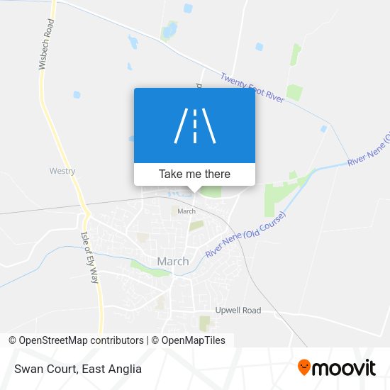 Swan Court map
