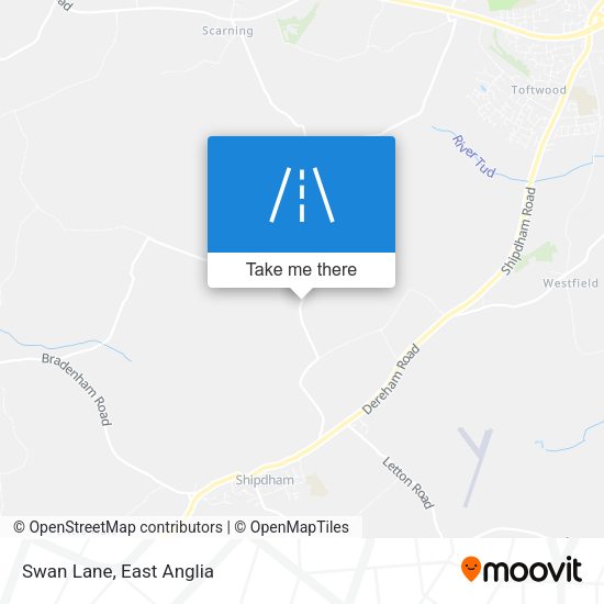 Swan Lane map