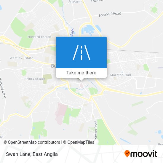 Swan Lane map