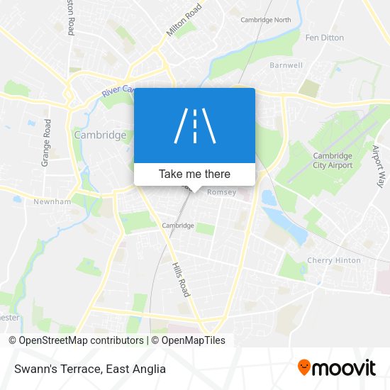 Swann's Terrace map