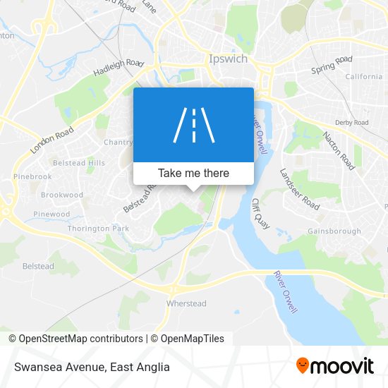 Swansea Avenue map