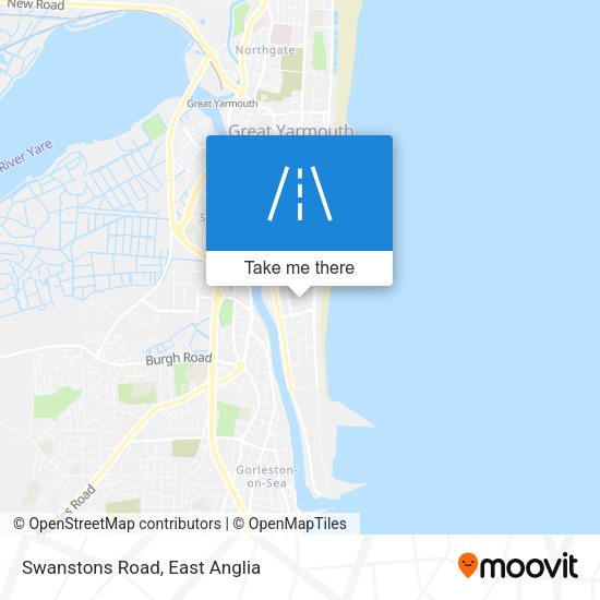 Swanstons Road map