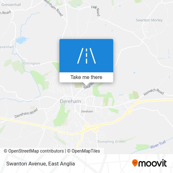 Swanton Avenue map