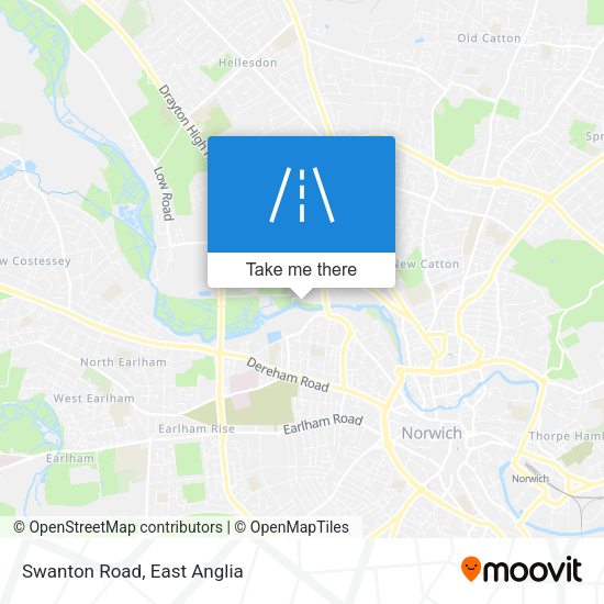 Swanton Road map