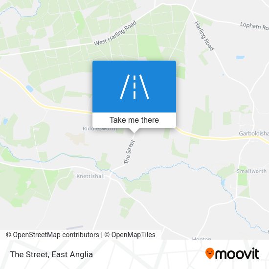 The Street map