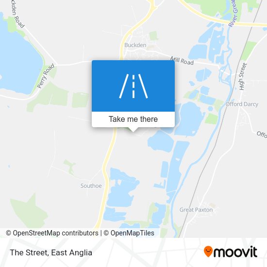 The Street map