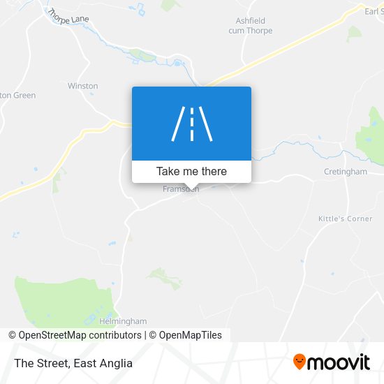 The Street map