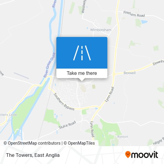 The Towers map