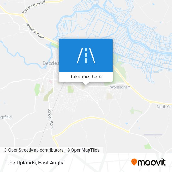 The Uplands map