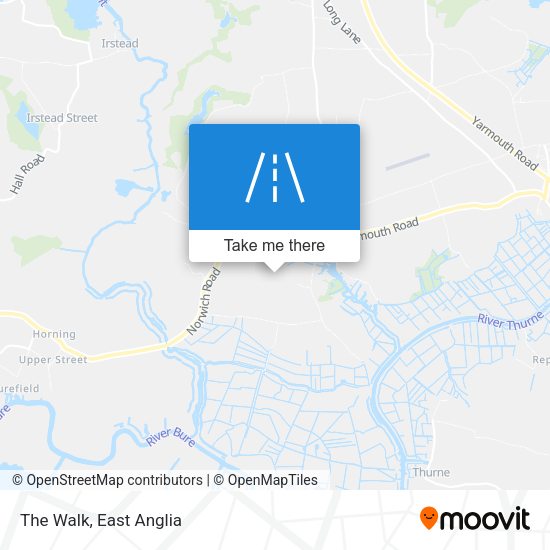 The Walk map
