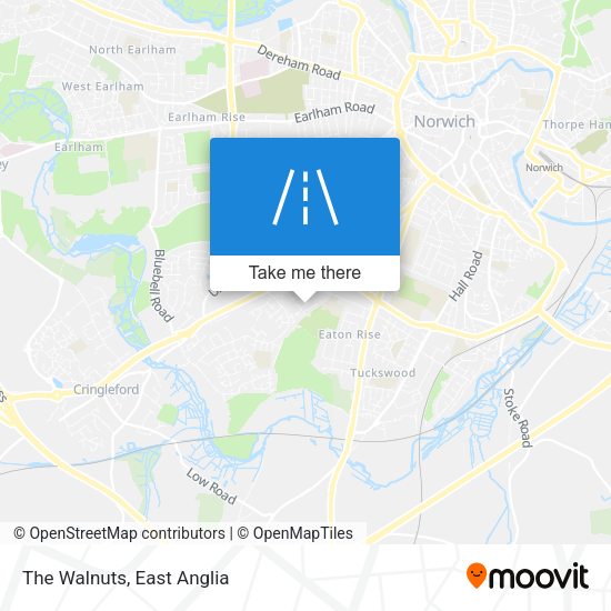 The Walnuts map