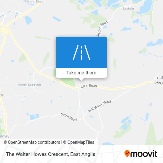 The Walter Howes Crescent map