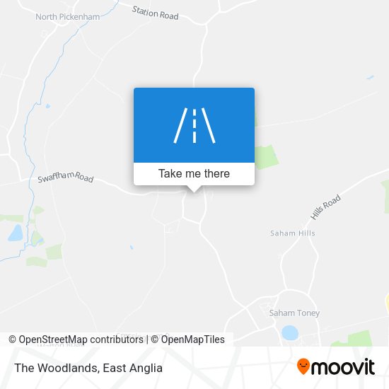 The Woodlands map