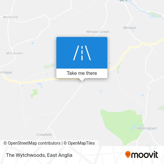 The Wytchwoods map