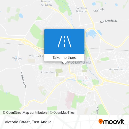Victoria Street map