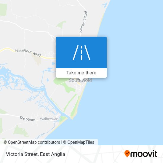 Victoria Street map