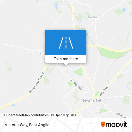 Victoria Way map