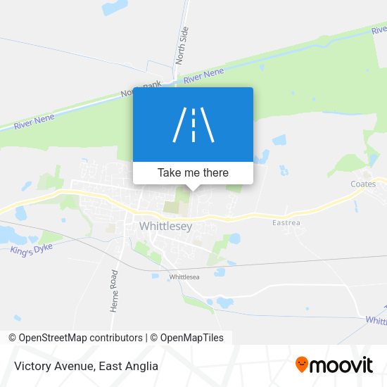 Victory Avenue map