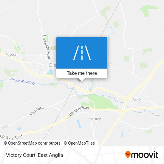 Victory Court map