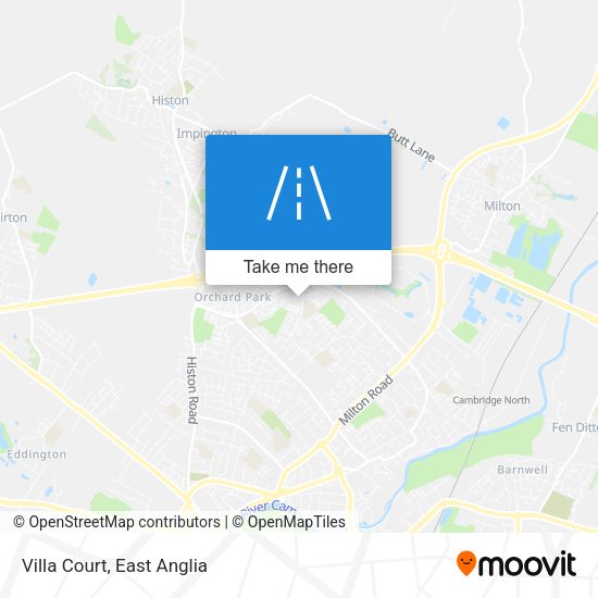 Villa Court map