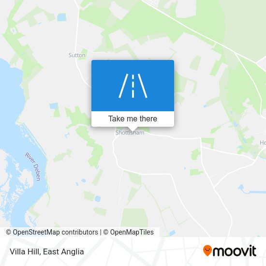 Villa Hill map