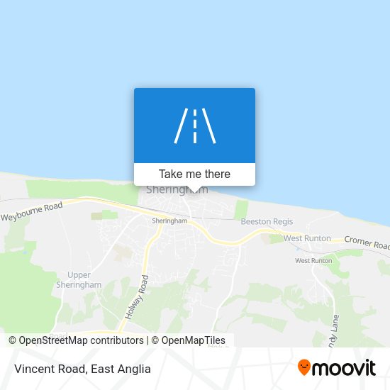Vincent Road map