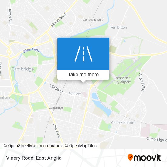 Vinery Road map